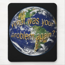 Pensamiento Mousepad de la tierra