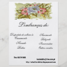 pensamiento tarjetas publicitarias