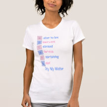 Pensamientos de la momia 3 camiseta