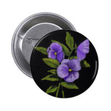 Pensamientos: Flores: Arte del lápiz del color Pin