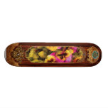 Pensamientos púrpuras y amarillos del pensamiento  patinetas personalizadas