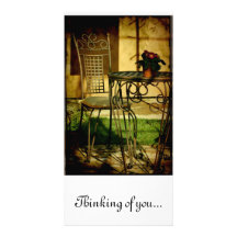 Pensar-de-usted…, pensando en usted… tarjetas fotográficas personalizadas