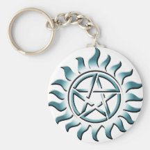 Pentagram del trullo llavero