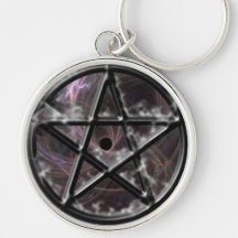 Pentagram místico llavero personalizado