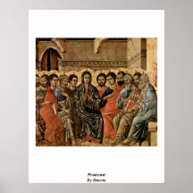 Pentecost por Duccio Posters