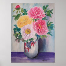 peonies posters