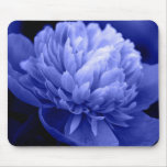 Peony azul alfombrilla de raton