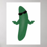 Pepino fresco posters