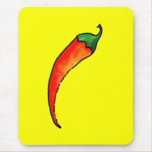 Peppar caliente tapete de raton
