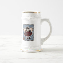 Pequeña abeja taza