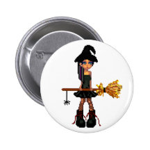 Pequeña bruja pin
