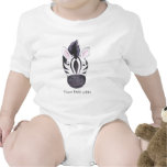 Pequeña cebra dulce T para los bebés y niños más j Trajes De Bebé