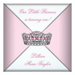 Pequeña fiesta de cumpleaños de princesa First de  Invitacion Personalizada
