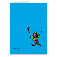 Pequeña hada tarjetas