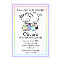 Pequeña invitación de la fiesta de cumpleaños de P