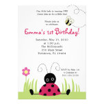 pequeña invitación del cumpleaños de la primavera 
