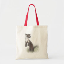 Pequeña marta de pino feroz bolsa
