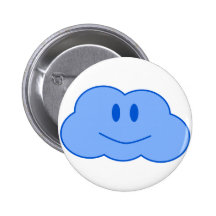 Pequeña nube feliz pin