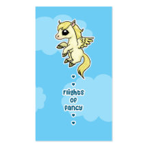 Pequeña plantilla de la señal de Pegaso Plantillas De Tarjeta De Negocio