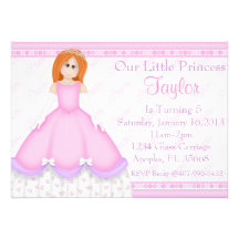 Pequeña princesa anuncio personalizado