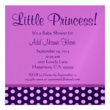 Pequeña princesa fiesta de bienvenida al bebé M091 Anuncios