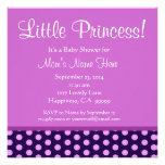 Pequeña princesa fiesta de bienvenida al bebé Ver  invitaciones