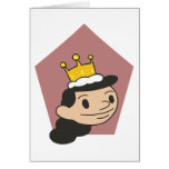Pequeña reina tarjeton
