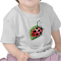 Pequeña señora Bug del KRW Camisetas