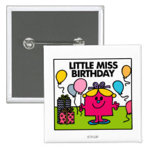 Pequeña Srta. Birthday Scene Pin