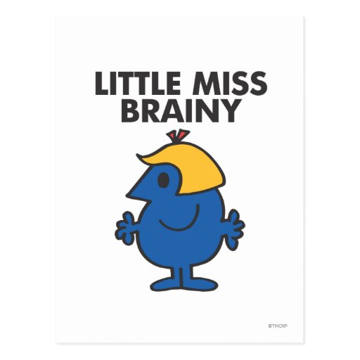 Pequeña Srta. Brainy Classic 2 Postales