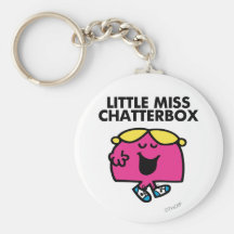 Pequeña Srta. Chatterbox Classic 1 Llavero
