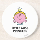 Pequeña Srta. princesa Classic Posavasos Diseño