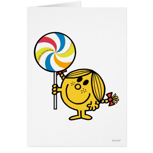 Pequeña Srta. Sunshine Lollipop Felicitaciones