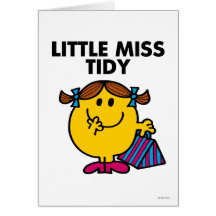 Pequeña Srta. Tidy Classic Tarjetas