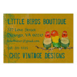 Pequeña tarjeta de visita de Boho del boutique de 