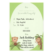 Pequeñas invitaciones de la fiesta de cumpleaños d anuncio personalizado