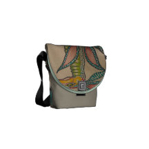 Pequeño bolso del carrito de Elapid Bolsa De Mensajeria