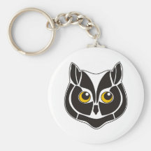Pequeño búho lindo llavero personalizado