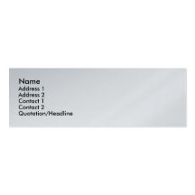 Pequeño businesscard plantilla de tarjeta personal