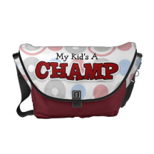 Pequeño campeón - la bolsa de mensajero - muchacho bolsa de mensajería