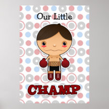 Pequeño campeón - poster - muchacho