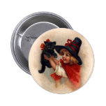 Pequeño chica de la bruja pins