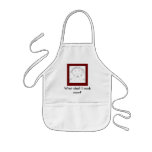 Pequeño cocinero delantal