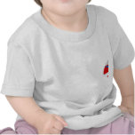 Pequeño corazón del patriota camiseta