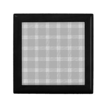 Pequeño cuadrado de cuatro bandas - Gray2 Caja De Regalo