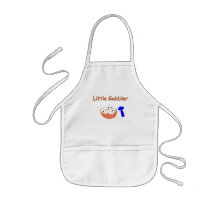 Pequeño delantal del Gobbler del niño