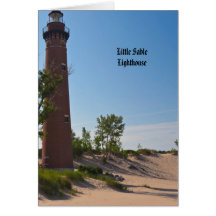 Pequeño faro del Sable Felicitación