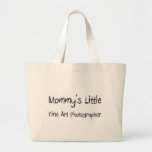 Pequeño fotógrafo de la bella arte de Mommys Bolsas Lienzo