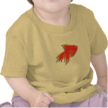 Pequeño goldfish lindo camiseta