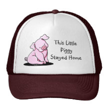 Pequeño guarro bonito gorros bordados